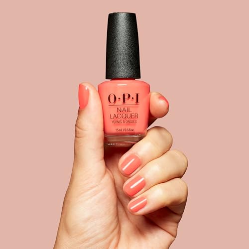 OPI Cajun Shrimp Nail Lacquer - Bold Orange Crème Polish