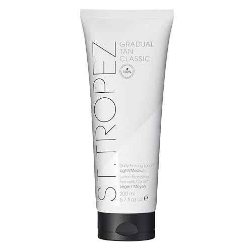 St.Tropez Glow Kit: Gradual Tan Firming Lotion Light to Medium & Luxe Self Tan Tonic Glow Drops, Vegan, Natural & Cruelty-Free