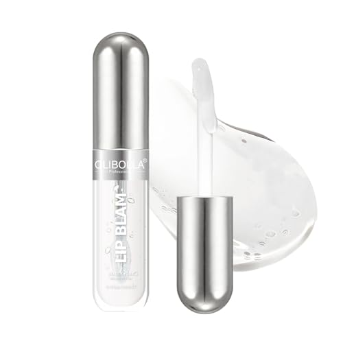 3-in-1 Lip Gloss - Tinted Lip Balm & Lip Oil, Moisturizing Hydration with Glassy Shine, Non-Sticky, Weightless Feel (0.12 fl.oz)