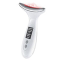 7-Color LED Red Light Therapy Face & Neck Massager