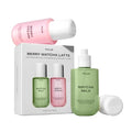 PHLUR Matcha Berry Cream & Matcha Milk Body & Hair Mist Duo - Long Lasting Fragrance Set