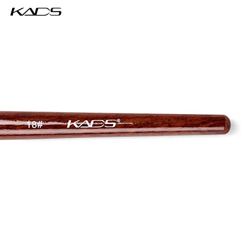 KADS Kolinsky Sable Nail Art Brush - Red Wood Acrylic Nail Brush - 22#