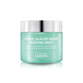 luoki Nordic Glacier Water Sleeping Pack 80g (2.82 Oz) - Skin Hydrating, Soothing & Anti Wrinkle Moisturizing Gel Cream Sleeping Mask