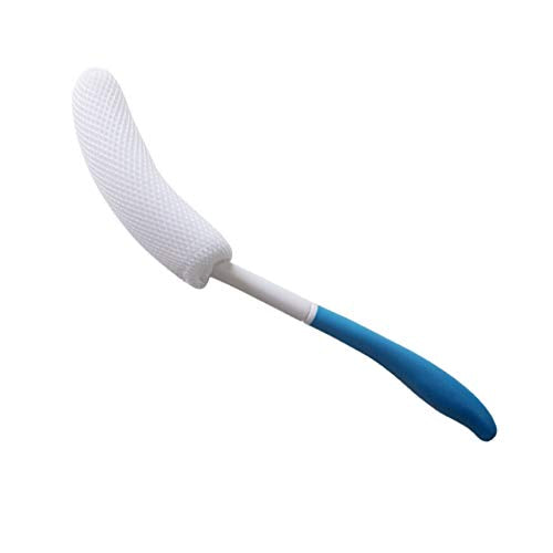 Long Handle Bath Brush for Seniors & Elderly with Anti-Slip Grip