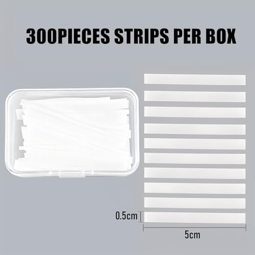 300PCS Lash Lift Paper Strips,Reusable Lash Lift Tools,Eyelash Lifting Lashes Lift Ribbon,Preventing EyeLashes from Popping Out.
