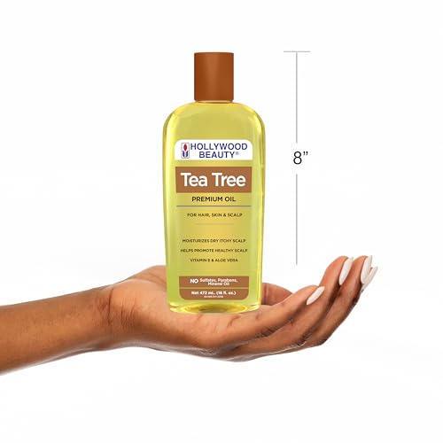 Hollywood Beauty Tea Tree Oil - 16 fl oz Hair & Scalp Treatment