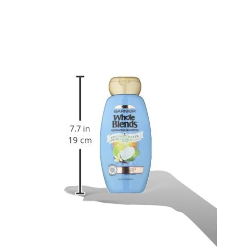 Garnier Whole Blends Shampoo with Coconut Water & Vanilla Milk Extracts, 12.5 fl. oz.