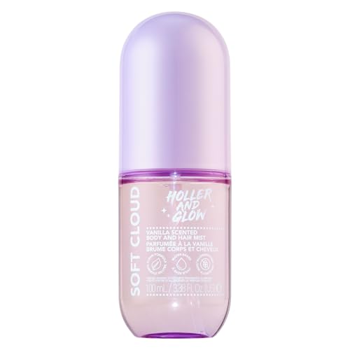 Holler Soft Cloud Vanilla Scented Body & Hair Mist - 3.38 Fl Oz - Variation of Soft Cloud - Vanilla