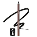 Wiyakwnry Waterproof Creamy Eyeliner Pencil for Mature Eyes, No Tugging, Long-Lasting & Sharpener Included