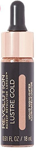 Makeup Revolution Liquid Highlighter in Lustre Gold
