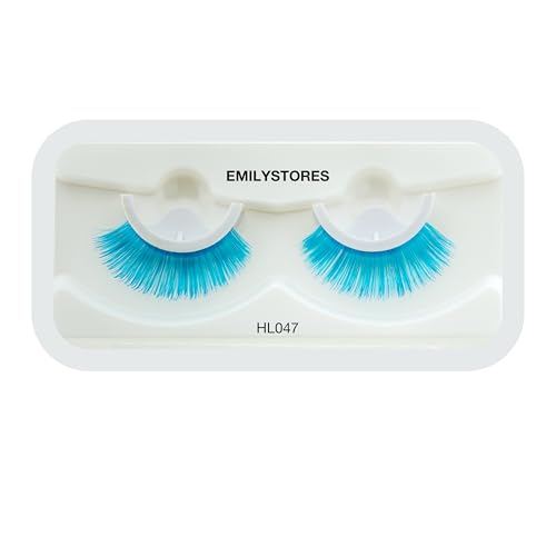 Red Self-Adhesive False Eyelashes Pre-Glued Reusable