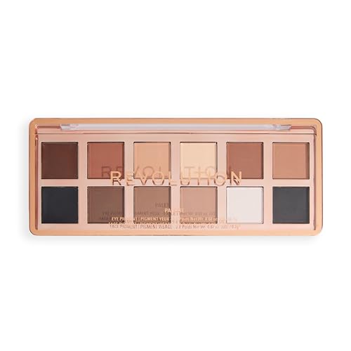 Revolution Master Icon Matte Nudes Palette - 12 Shades