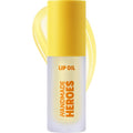 Handmade Heroes Turmeric Vitamin C Lip Gloss - 100% Natural Vegan Lip Treatment for Dry Dull Lips - Brightening for Dark Lips - Lightweight Moisturizing Nourishing