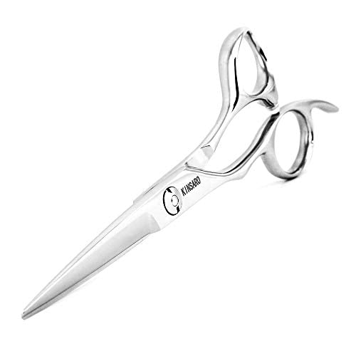 KINSARO Left Hand Hair Scissors 5.5 Inch 440C Professional Shears