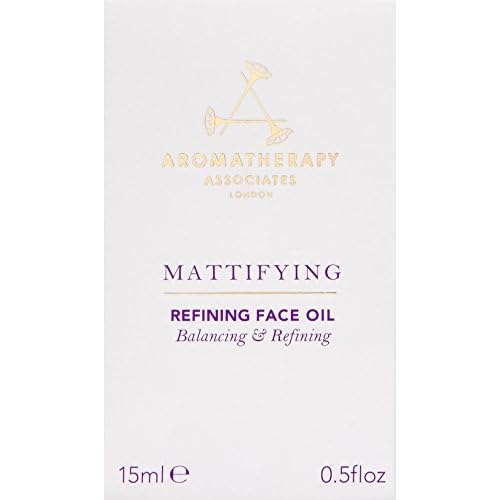 Aromatherapy Associates Mattifying Refining Face Oil. Balances and Refines Oily Skin. Made with Lavender and Madagascan Ylang Ylang Essential Oils (0.5 fl oz)