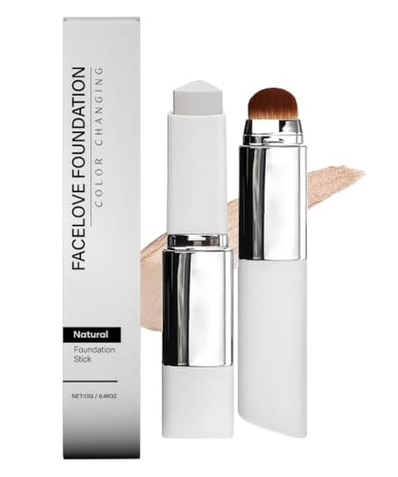 FaceLove Color-Changing Foundation Stick - Hydrating & Lightweight