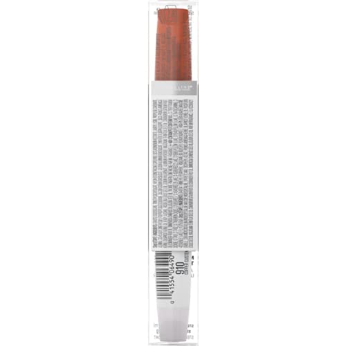 MAYBELLINE Super Stay 24 2-step Long Lasting Liquid Lipstick and Lip Balm, 910 Copper Glisten, 1 count