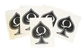Queen of Spades Temporary Tattoo - 5 Large Waterproof Sheets