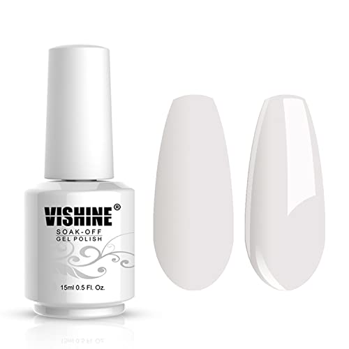 Vishine Nail Art UV LED Lamp Gel Polish Long-lasting Manicure Kit 4 Colors Set C183