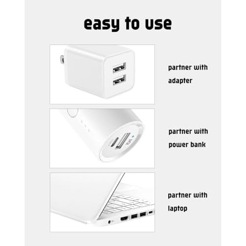 5V Charger Compatible with krovena Women Electric Shaver, USB Charging Cable for Waterproof Razor, 1 Cleaning Brush, 3.3ft Power Cord