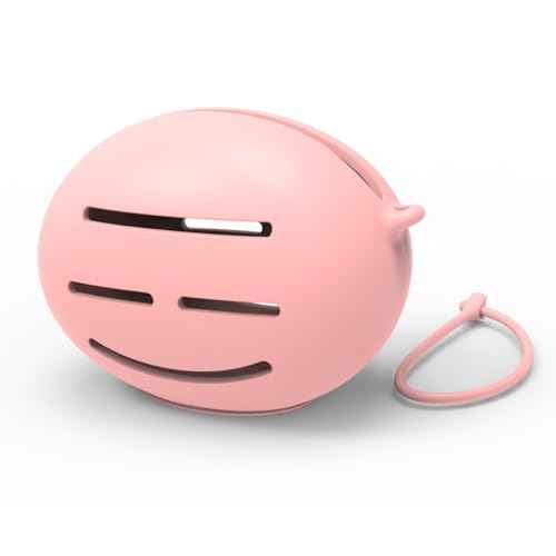 Silicone Makeup Sponge Holder, Triple-Sided Breathable Beauty Blender Case for Travel and Daily Use, Shatterproof Storage, Quick-Drying, and Fits Sponges - Pink