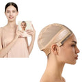 Glueless Wig Cap with Grip Band & Transparent Lace