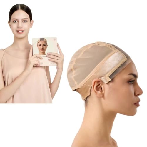 Glueless Wig Cap with Grip Band & Transparent Lace