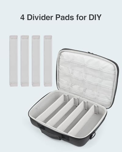 Luxtude Large Barber Case for Clippers & Supplies