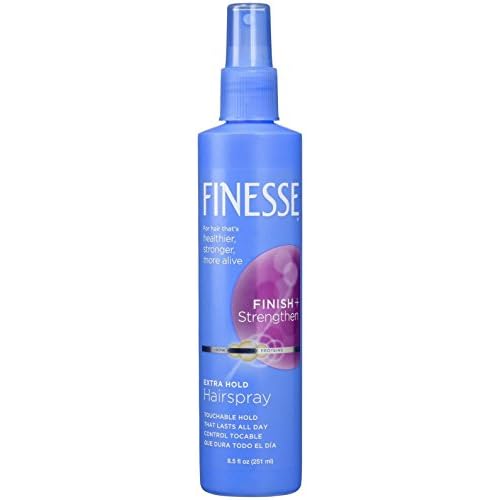 Finesse Finish + Strengthen Extra Hold Non-Aerosol Hair Spray, 8.5 oz