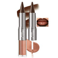 HOSAILY 2-in-1 Lip Liner and Gloss Set - Dark Brown Moisturizing Combo
