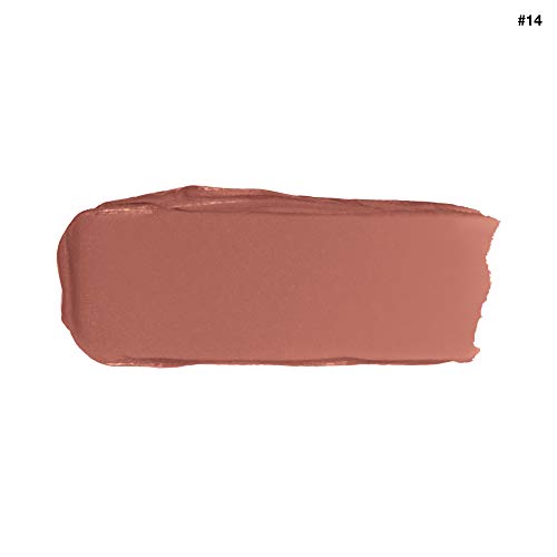 Rimmel Lasting Finish Lipstick - Up to 8 Hours of Intense Lip Color with Color Protect Technology and Exclusive Black Diamond Complex - 014, .14oz (Pack of 2)