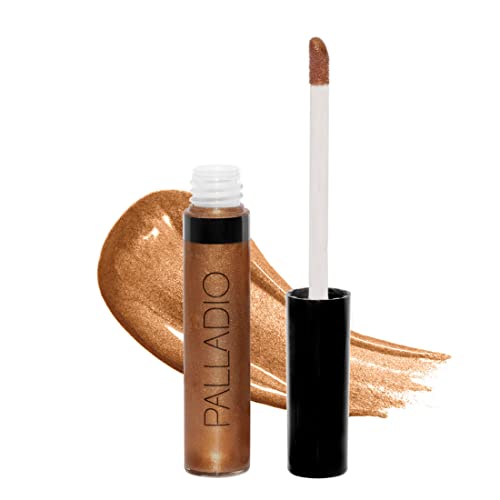Palladio Herbal Lip Gloss - Non-Sticky Sheer Bronze