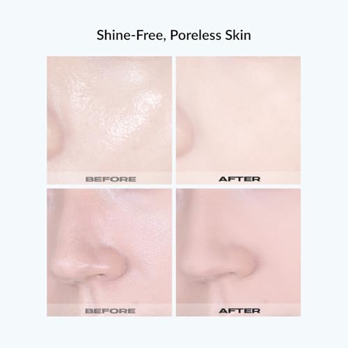 ABOUT TONE Blur Powder Pact 0.32oz - Pressed Powder Compact with Mirror and Puff Makeup Setting Finishing Blurring Natural Translucent Lightweight Face Sebum Oil Control Vegan Formula (04 TAN)