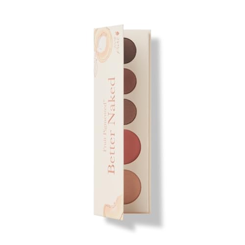 100% Pure Better Naked Makeup Palette – All-in-One Face Palette with Highlighter, Blush & Shadow Trio
