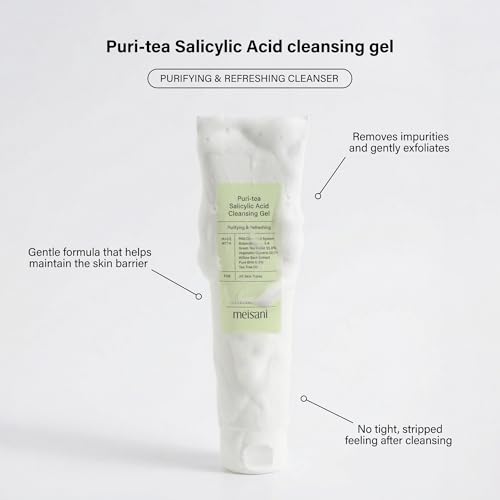 Salicylic Acid Cleansing Gel Face Wash 5.07 oz | BHA & Green Tea