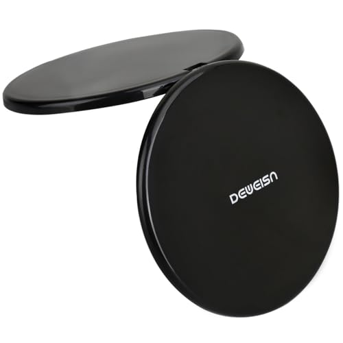 deweisn 10x Magnifying Compact Makeup Mirror - 4" Handheld