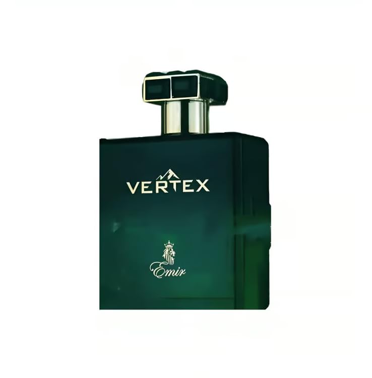 Paris Corner | Vertex Emir Unisex Fragrance 3.4 Fl Oz | A Fruity Perfume for Men and Women with Invigorating Notes of Orange, Bergamot | Sophisticated Blend of Pineapple and Jasmine