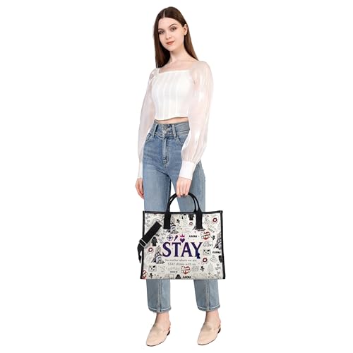 Korean Idol Fandom Canvas Tote Bag
