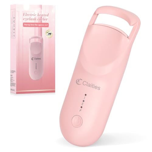 Heated Eyelash Curler with Dual-Temp Control & USB-C
