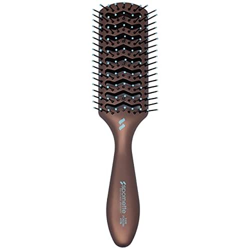 Spornette Ion Fusion Vent Brush 176 Bundle with Hair Brush Cleaner