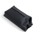 TOOLETRIES The Koby Lite Dopp Kit - Silicone Toiletry Organizer, Bathroom Travel Bag - Heavy-Duty Zipper, Leak Resistance, Easy to Clean - 9" x 4" x 4" - Charcoal