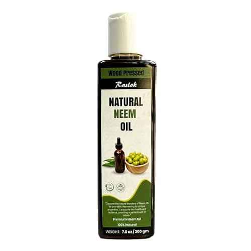Pure Natural Neem Oil | Wood Pressed (4, Ounces)