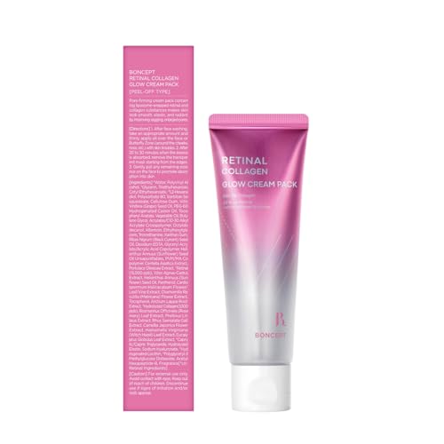 Retinal Collagen Glow Cream Pack 1.69 fl.oz / 50 ml | Nourishing & Hydrating Sleeping Mask
