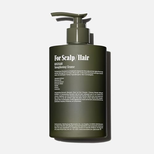 Nécessaire Rosemary Shampoo 500ml | Strengthening Shampoo for All Hair Types