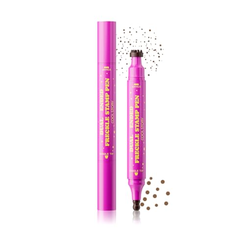 Dual Ended Freckle Stamp Pen - Waterproof Faux Freckles Makeup