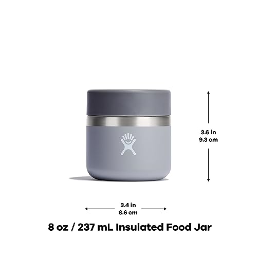 Hydro Flask 8 oz. Insulated Food Jar - Stainless Steel with Leak Proof Cap, BlackBerry