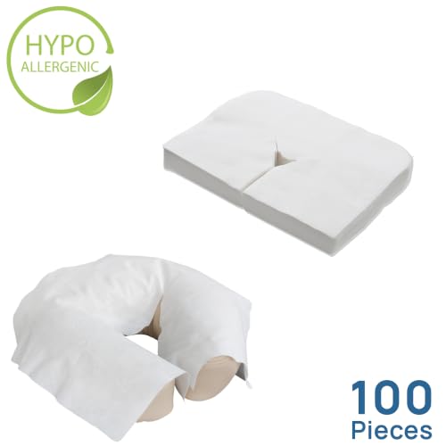 EarthLite Disposable Massage Headrest Covers – 100 Pack