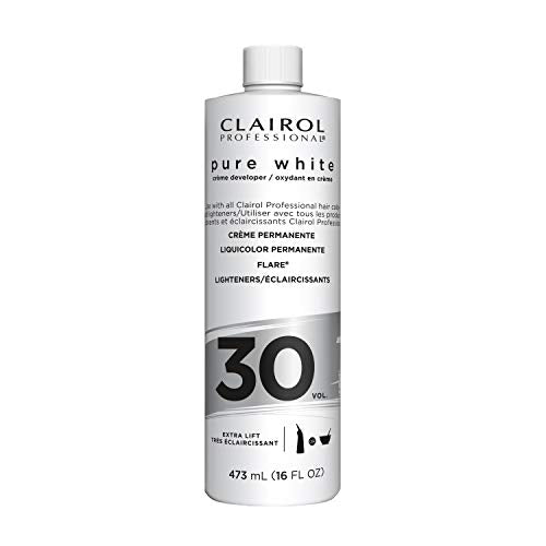 Clairol Professional Pure White 30 Volume Hair Developer - 16 Fl Oz Pack of 2