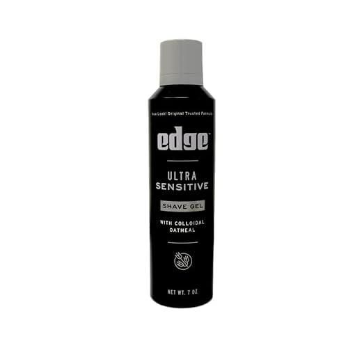 Edge Shave Gel Ultra Sensitive, Fragrance Free 7 oz ( Pack of 4)