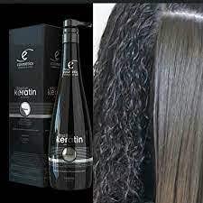 Ecosmetics Deluxe Brazilian Keratin Treatment Organic Semi Definite 1L Brazilian Keratin Treatment | Progressive Brush | Straightening & Smoothing System | Volume Reducer | 100% Straight Hair